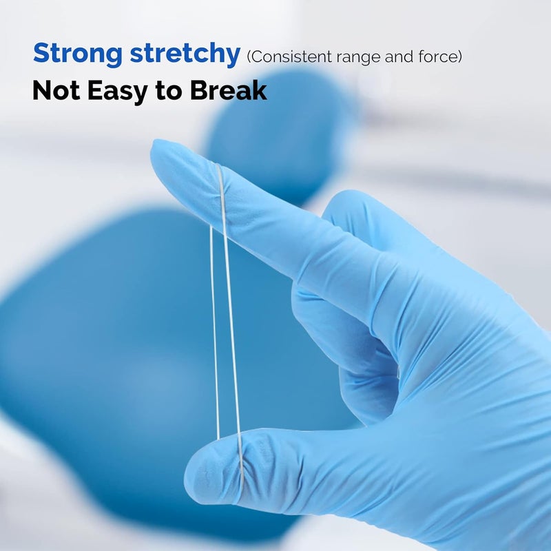 JMU Orthodontic Elastics 1/4 Light 100 Pack Intraoral Elastic Bands Latex Dental Rubber Bands Made in USA - Image 4